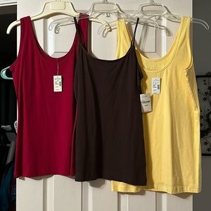 3 Tank Tops Size Large